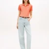 Slim fit-polo i stretchbomuld Slim fit-polo i stretchbomuld