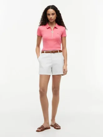 Slim Fit Zip Polo Slim Fit Zip Polo
