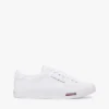 Sneaker i vulkaniseret lædermix
