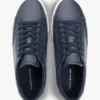 Sneaker i vulkaniseret lædermix
