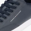 Sneaker i vulkaniseret lædermix