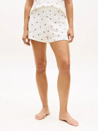 Soveshorts i blomsterprint Soveshorts i blomsterprint