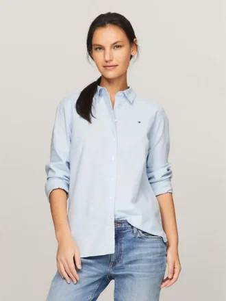 Stretch Oxford-skjorte i regular fit