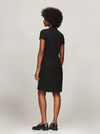 Stretchbomulds-polokjole i slim fit Stretchbomulds-polokjole i slim fit