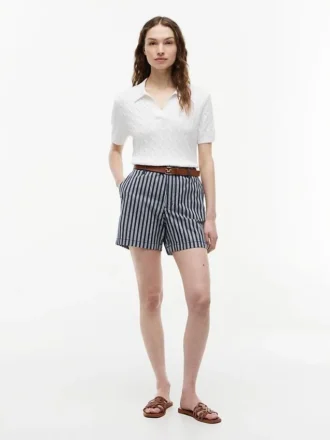 Stribede chino-shorts Stribede chino-shorts