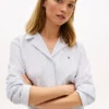 Stribet Seersucker-nattøj
