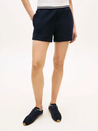 Sweatshorts med elastisk linning Sweatshorts med elastisk linning