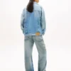 Tommy Jeans Distressed Denim Jacket Tommy Jeans Distressed Denim Jacket