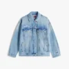 Tommy Jeans Distressed Denim Jacket Tommy Jeans Distressed Denim Jacket