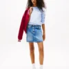 Tommy Jeans højtaljet denim-miniskirt