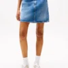 Tommy Jeans højtaljet denim-miniskirt