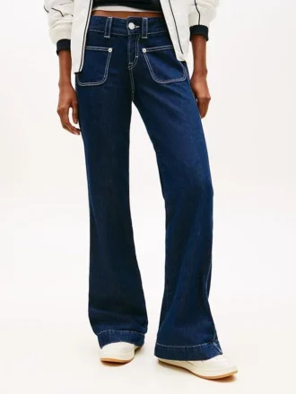 tommy jeans lavtaljede bootcut jeans med lommer 2 330x440 - Tommy Jeans lavtaljede bootcut-Jeans med lommer