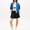 Tommy Jeans Logo Tape Mini Skirt
