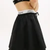 Tommy Jeans Logo Tape Mini Skirt