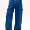 Tommy Jeans Loose Wide Leg Cargo Jeans