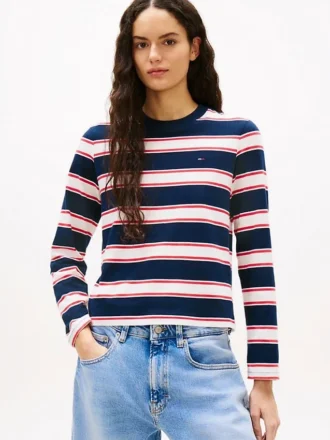 Tommy Jeans Mid-Rise Loose Wide Leg Jeans Tommy Jeans Mid-Rise Loose Wide Leg Jeans