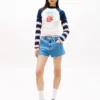 Tommy Jeans Raw Hem Denim Short