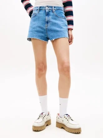 Tommy Jeans Raw Hem Denim Short Tommy Jeans Raw Hem Denim Short