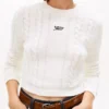 Tommy Jeans Script Cable Knit Sweater Tommy Jeans Script Cable Knit Sweater
