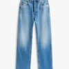 Tommy Jeans Straight Jeans med knaplukning Tommy Jeans Straight Jeans med knaplukning
