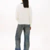 Tommy Jeans sweater med afslappet pasform og V-hals Tommy Jeans sweater med afslappet pasform og V-hals