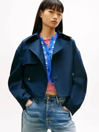 Tommy Jeans vandafvisende trenchcoat Tommy Jeans vandafvisende trenchcoat