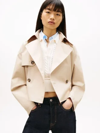 Tommy Jeans vandafvisende trenchcoat