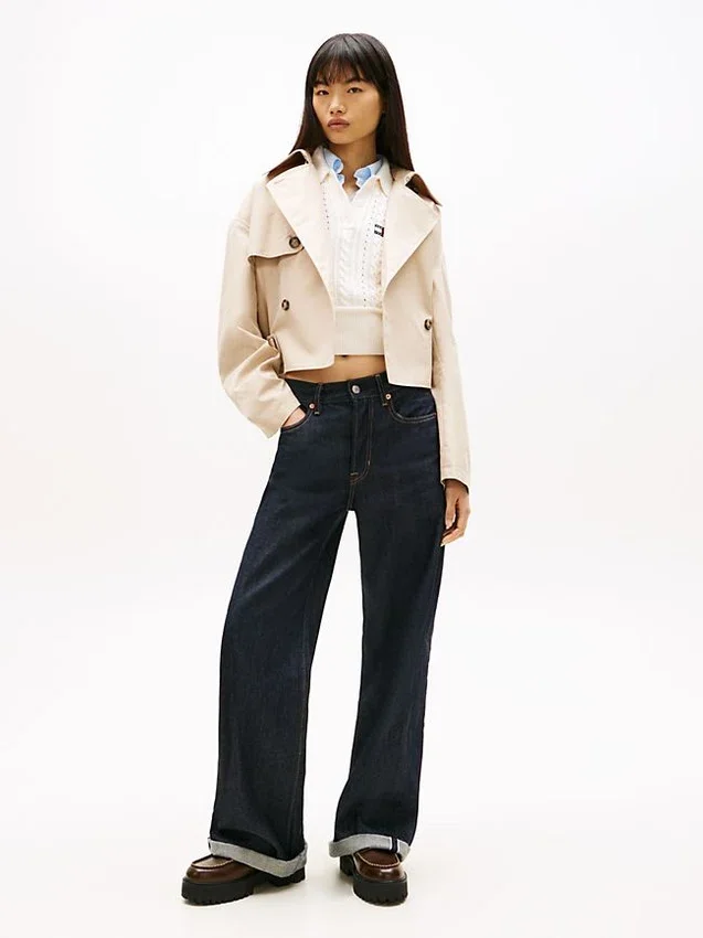 Tommy Jeans vandafvisende trenchcoat Tommy Jeans vandafvisende trenchcoat