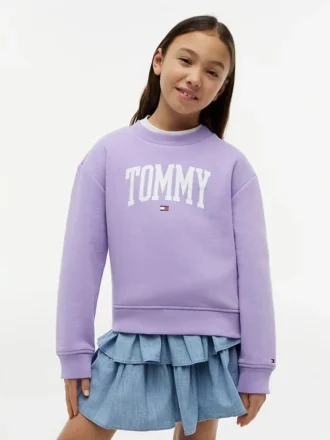 Tommy-logo-sweatshirt til børn Tommy-logo-sweatshirt til børn