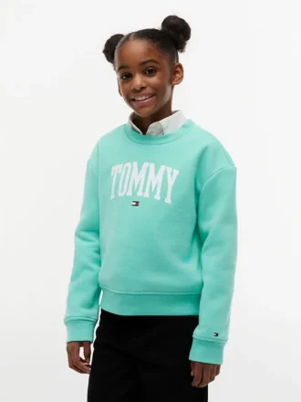 Tommy-logo-sweatshirt til børn Tommy-logo-sweatshirt til børn