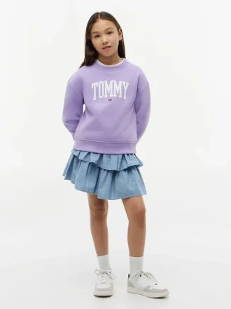 Tommy-logo-sweatshirt til børn Tommy-logo-sweatshirt til børn