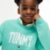 Tommy-logo-sweatshirt til børn Tommy-logo-sweatshirt til børn