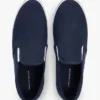Vulkaniseret canvas slip-on sneaker Vulkaniseret canvas slip-on sneaker