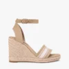 Webbing Logo Denim Wedge Espadrille Webbing Logo Denim Wedge Espadrille